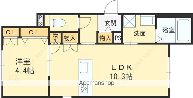 URBAN RISM COURT西宮北口の間取り写真