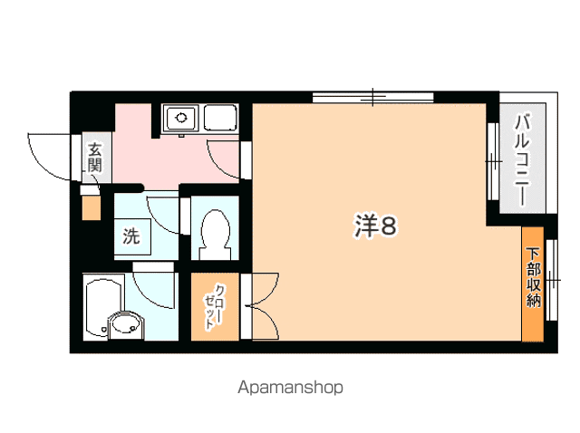 瀬戸マンションの間取り写真