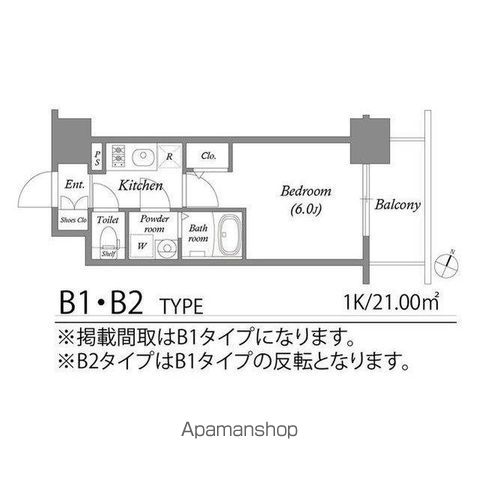 【エスリード弁天町クレールの間取り】