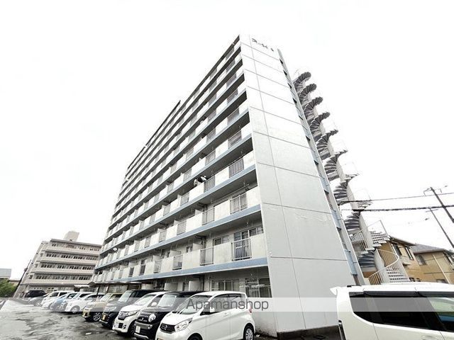 とさでん交通後免線 舟戸駅 徒歩7分 11階建 築34年の外観写真