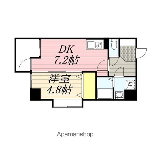 レキシントンスクエア駅東 701 ｜ 福岡県福岡市博多区博多駅東１丁目14-14（賃貸マンション1DK・7階・30.42㎡） その2