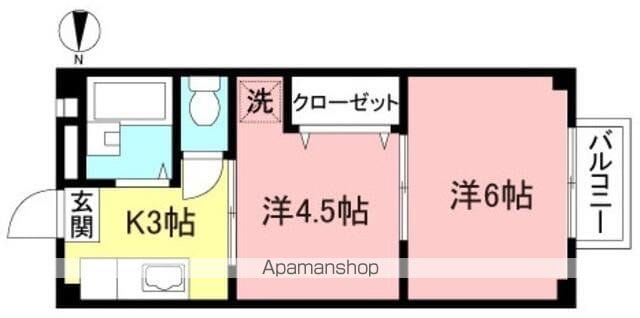 サニーホームズ浜田山の間取り写真
