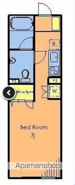 ＧＣ用賀[1K/25.32m2]の間取図