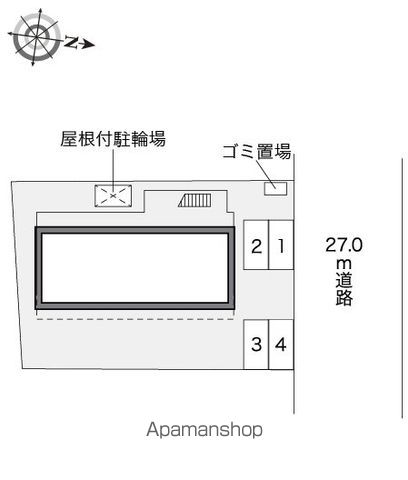 レオパレス新町 303 ｜ 静岡県浜松市中央区中央３丁目4-3（賃貸マンション1K・3階・19.87㎡） その14