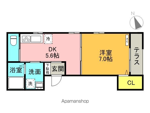 DーROOM甲子園の間取り写真
