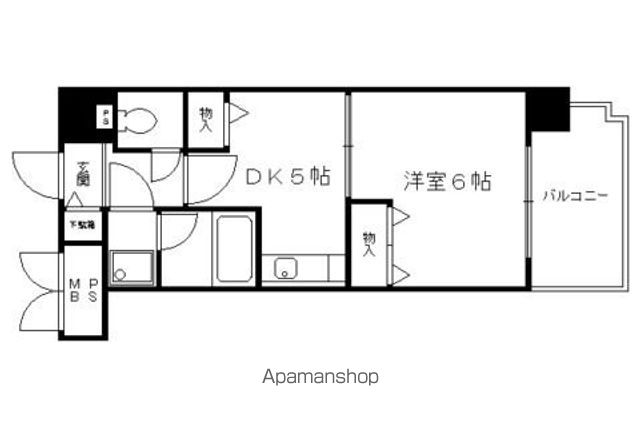 ライオンズマンション四条堀川の間取り写真