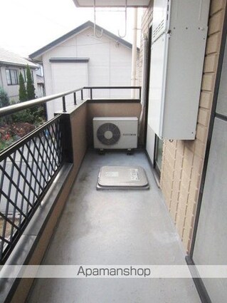 ツイン・コート　Ｂ[3DK/56.1m2]のバルコニー