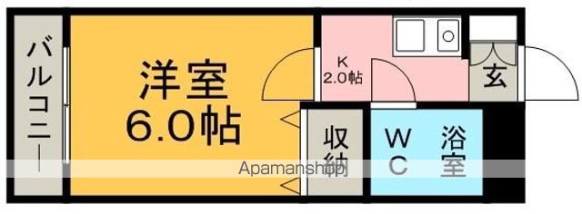 アクセス南福岡の間取り