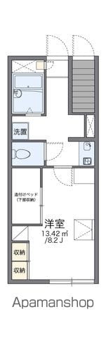 レオパレスもみじ山 104 ｜ 東京都練馬区大泉町３丁目26-43（賃貸アパート1K・1階・23.71㎡） その2