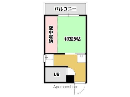 ＹＭシャトー[1K/16m2]の間取図