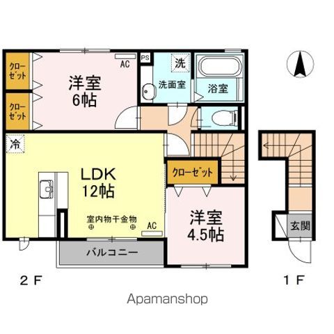 焼津市 2階建 築10年の間取り写真