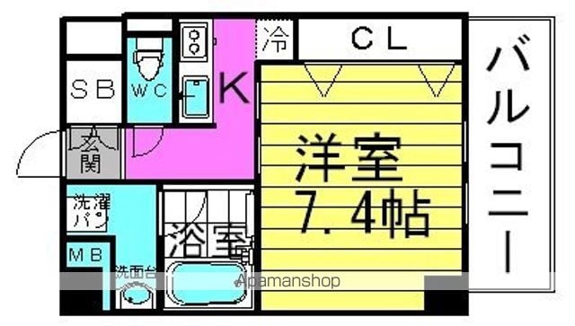 DOLCE VITA Iの間取り写真