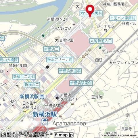 グリフィン新横浜・八番館 1103 ｜ 神奈川県横浜市港北区新横浜３丁目13-7（賃貸マンション1K・11階・22.23㎡） その14