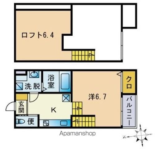 シエルクレール姪浜の間取り