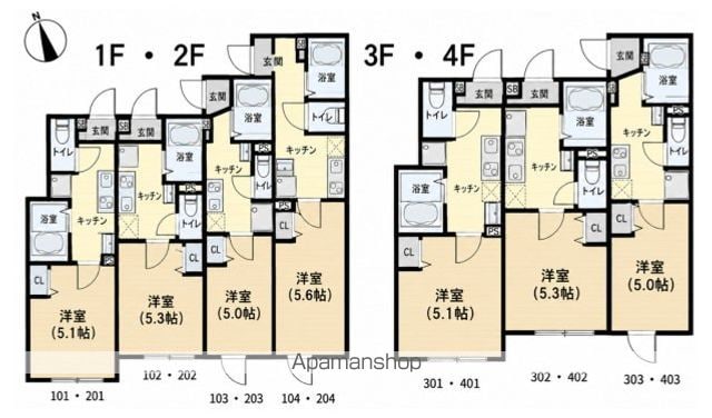THE RESIDENCE NERIMAの間取り写真