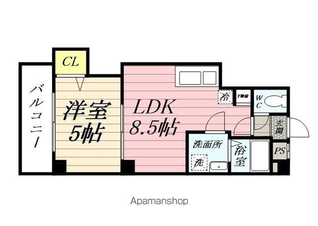 プラージュ幕張の間取り