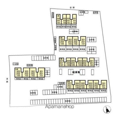 リビングタウン稲毛の杜　Ｂ 206 ｜ 千葉県千葉市稲毛区小深町69（賃貸アパート2LDK・2階・60.61㎡） その24