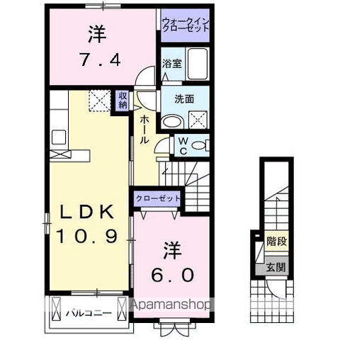 LEGAZONIIの間取り写真