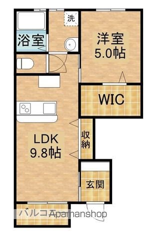 LOTUS住吉の間取り写真