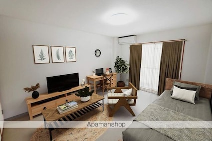 サウスキャッスル庄町[1K/23.8m2]のリビング・居間