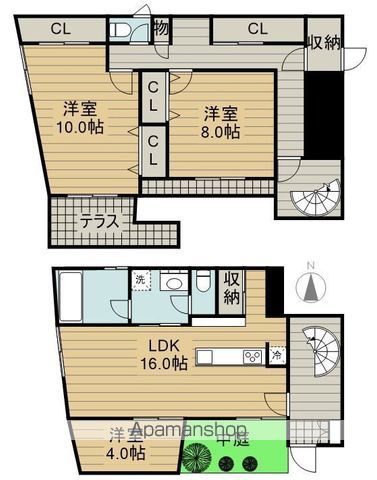 【エスペランサ府中の間取り】