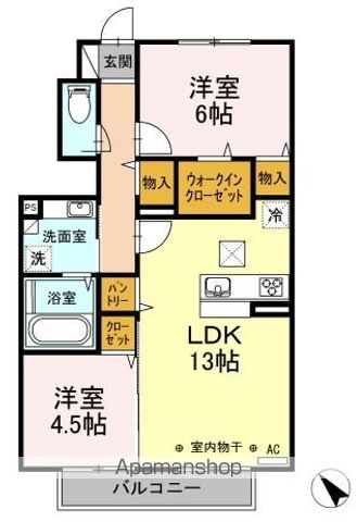 雅　壱番館の間取り