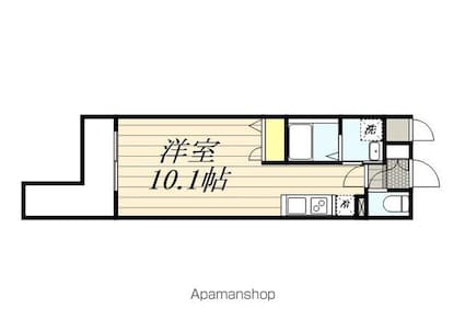 キルンズガーデン高取[1R/30.08m2]の間取図