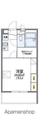 レオパレスドリームＷＫＴ[1K/23.18m2]の間取図