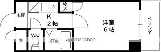 サンホームズ内山の間取り写真