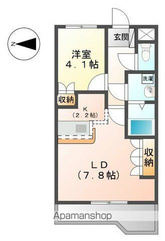 ラベンダーリブの間取り写真