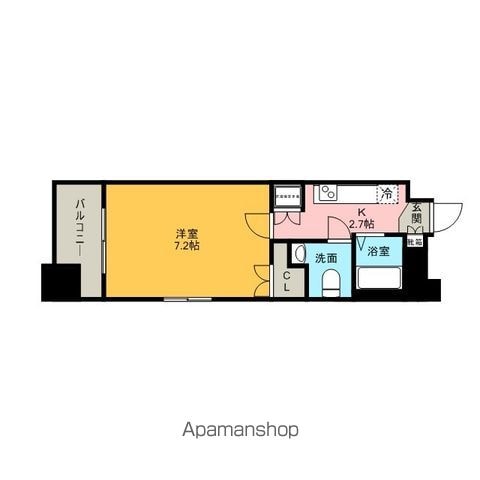 アーバンフラッツ天神東IIの間取り写真