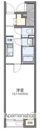 レオネクストオレンジハウス[1K/28.13m2]の間取図
