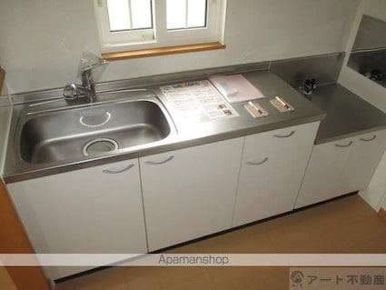 愛媛県松山市下難波[2LDK/62.45m2]のキッチン