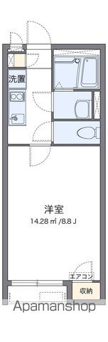 【クレイノカサブランカ弐番館の間取り】