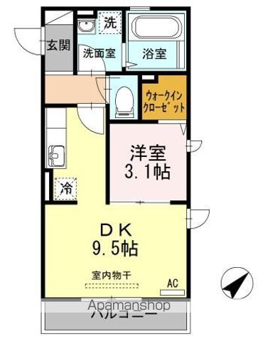 【コワンソールの間取り】