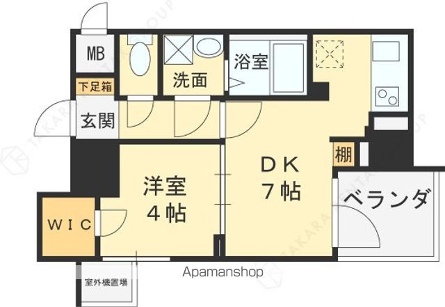 SーRESIDENCE堺筋本町UNOの間取り写真