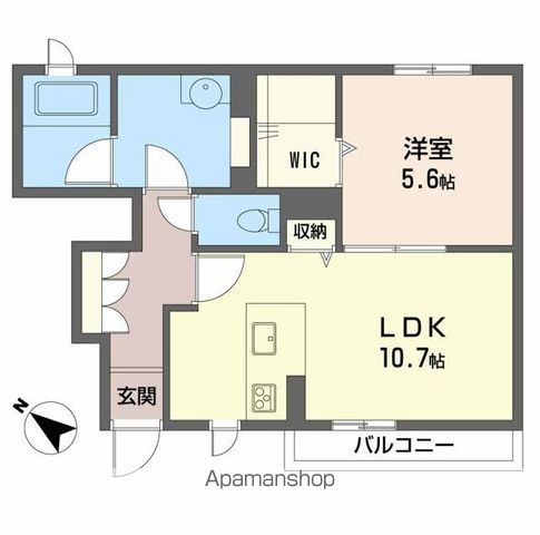 M’S PRONUBE 参番館の間取り写真