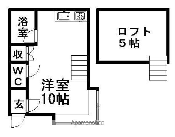 メイプルタウンの間取り写真