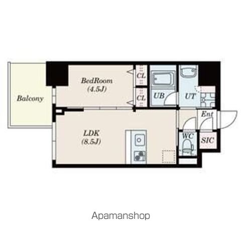 S−RESIDENCE福島DIVERSEの間取り写真