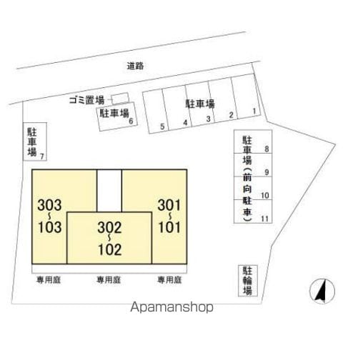 エスポワール 103 ｜ 千葉県千葉市若葉区高品町185-1（賃貸アパート2LDK・1階・51.68㎡） その23