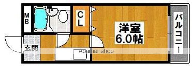 プレステージ堺の間取り写真