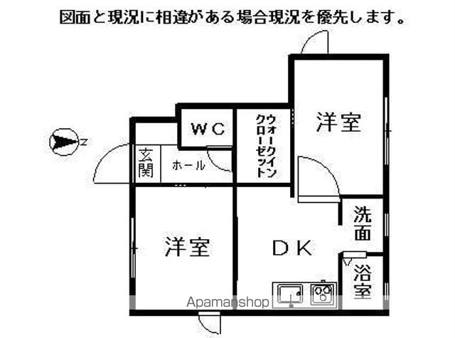 ヴィラポラールBの間取り写真