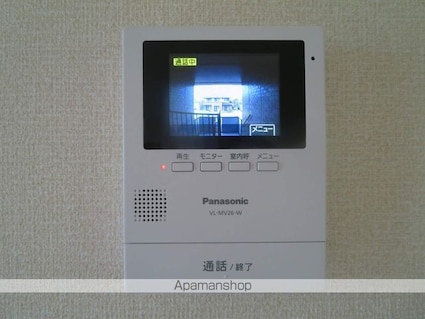 パーシモンフィールドＢ棟[2DK/50.42m2]のセキュリティ