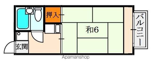 ハイツ大村の間取り写真