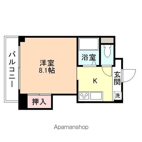 サークルパレス布瀬の間取り写真