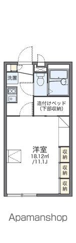 【レオパレスアドミラーブルの間取り】