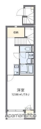 レオネクストすこやか[1K/31.42m2]の間取図
