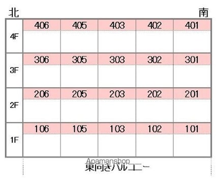池田ビル[1K/21.87m2]の配置図