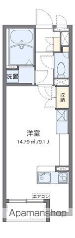 【和歌山市三葛のアパートの間取り】