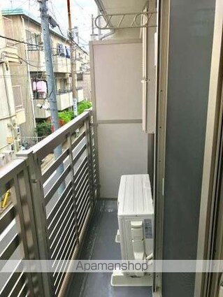 東京都中野区中野５丁目[1K/27.53m2]のバルコニー